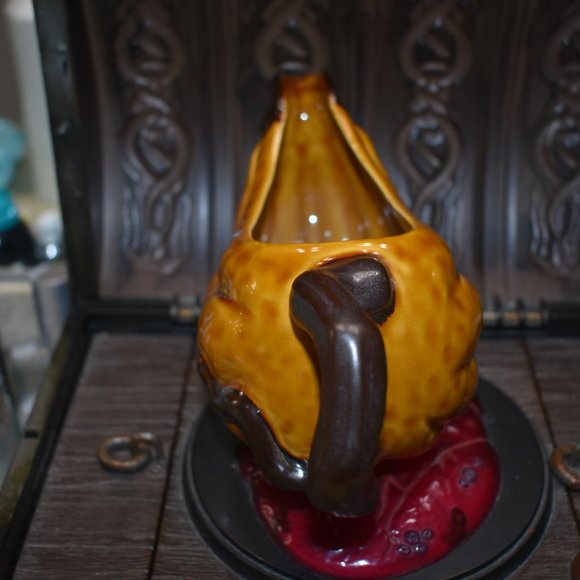 LINEN N THINGS Halloween Thanksgiving Harvest Pumpkin Squash Shape Gravy Boat - Picture 5 of 11